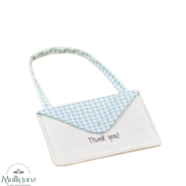 BABY BOY TOOTH FAIRY ENVELOPE BLUE FELT FABRIC WITH EMBROIDERY -   4BY391 - Langs Mulligans of Ballaghaderreen