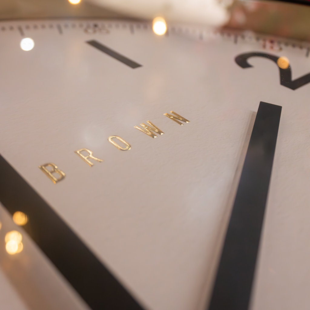 Baker And Brown Station Clock White 50cm TL6004 Tara Home Mulligans of Ballaghaderreen 