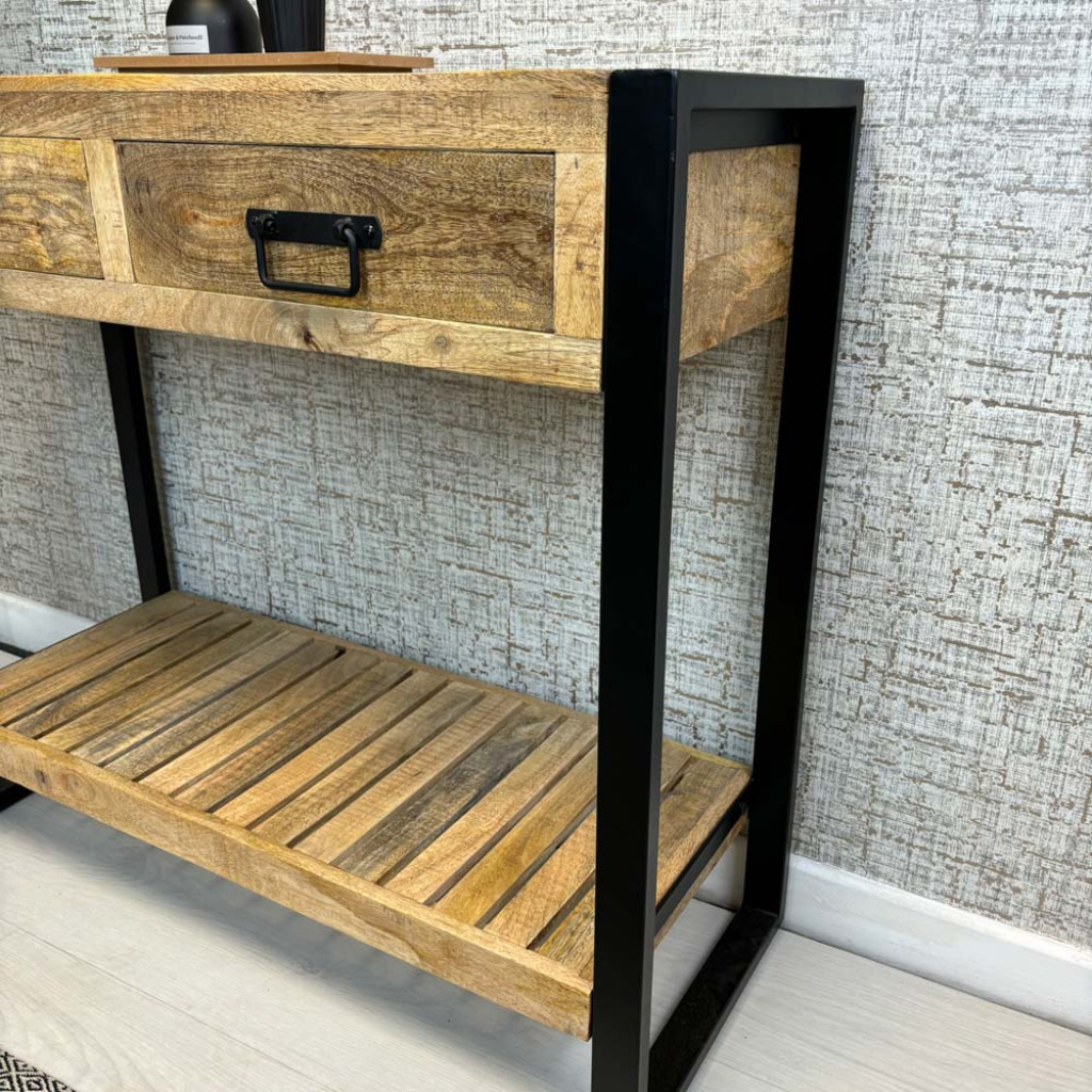 Bali 2 Drw Console Table B105-WH Tara Lane Mulligans of Ballaghaderreen