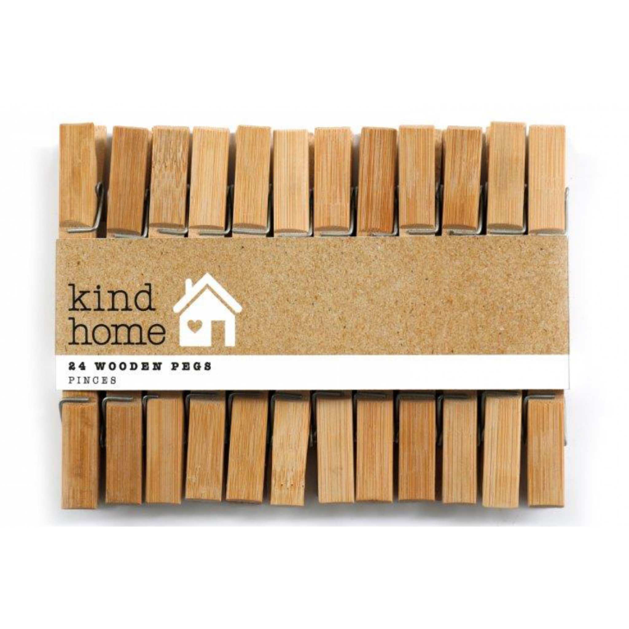 Bamboo Pegs - 24 Pack KG2071 Sifcon Mulligans of Ballaghaderreen