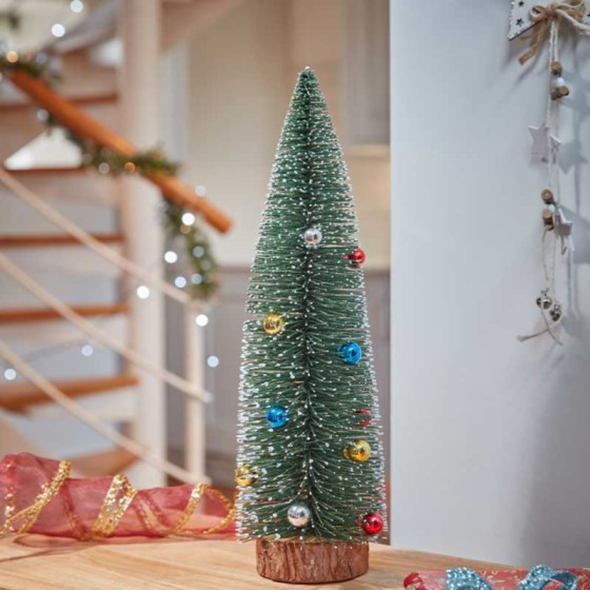 Bauble Frosted Fir - 40cm 2535165 Smart Garden Christmas Mulligans of Ballaghaderreen