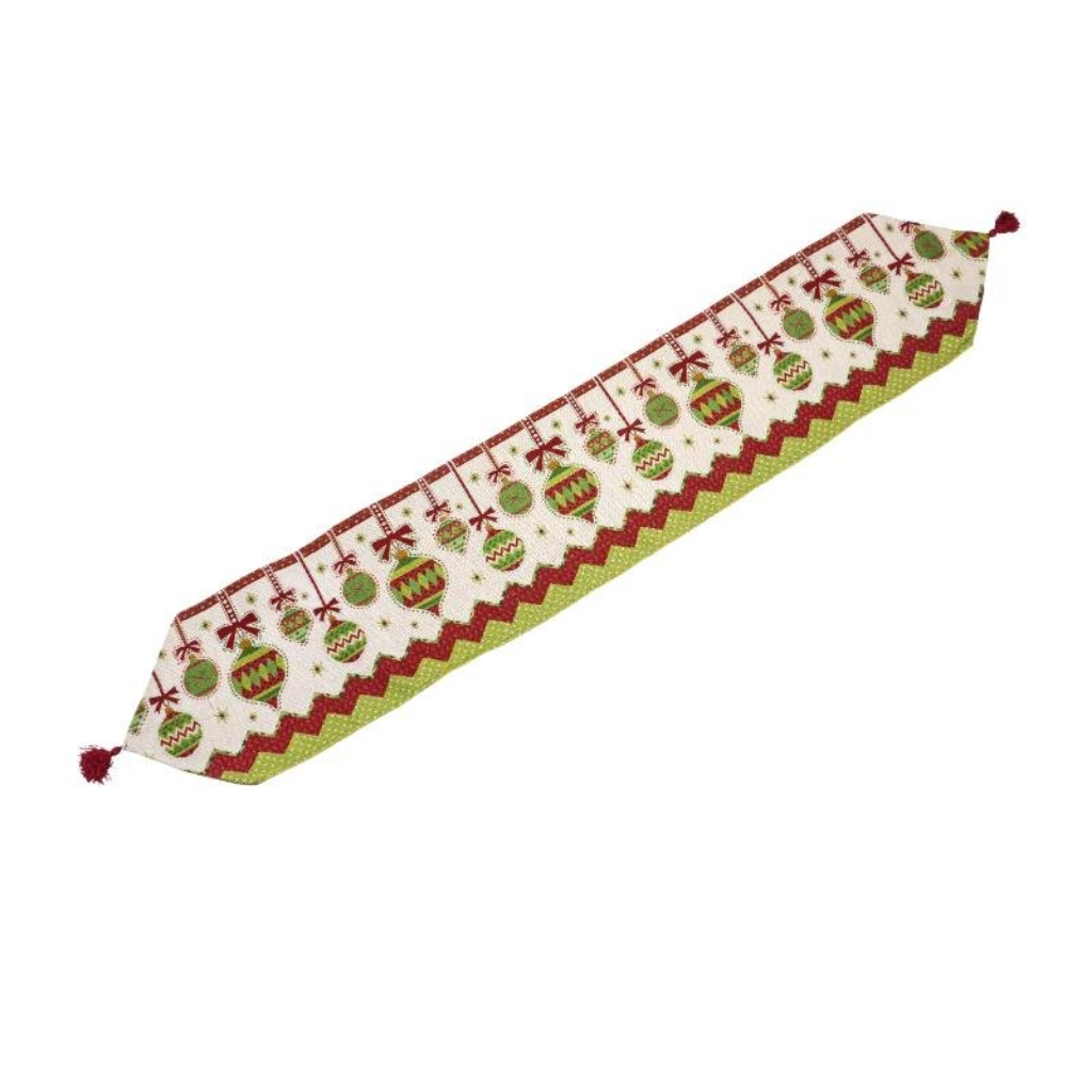 Baubles Table Runner - 180cm 2525215 Smart Garden Mulligans of Ballaghaderreen