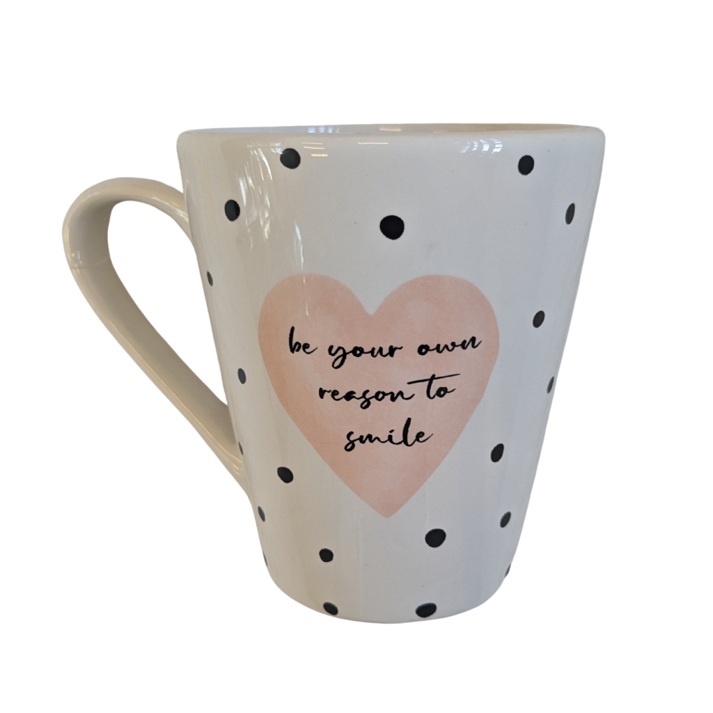 Be Your Own Reason to Smile Mug 7BG100 Richard Langs Mulligans of Ballaghaderreen