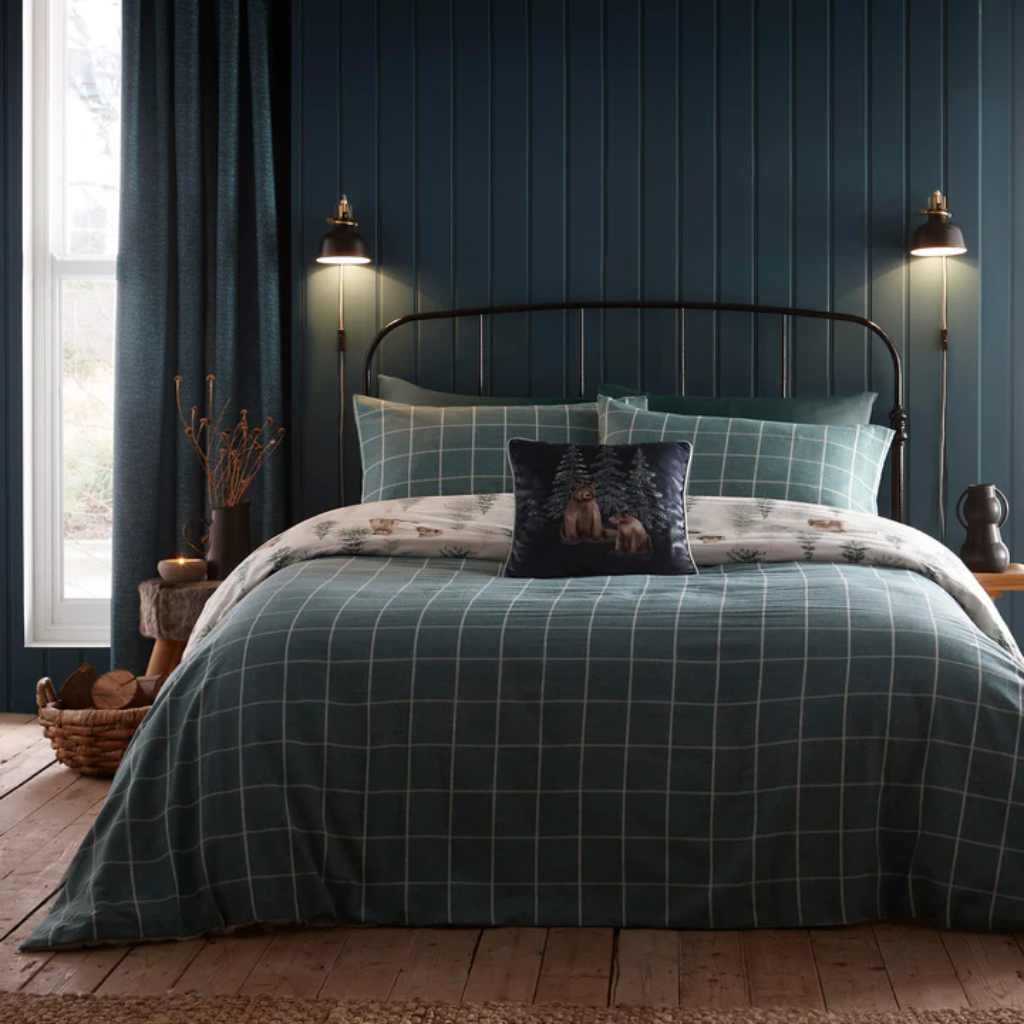 Bear Walks Natural Duvet Set BWNDS Stematclo Mulligans of Ballaghaderreen 