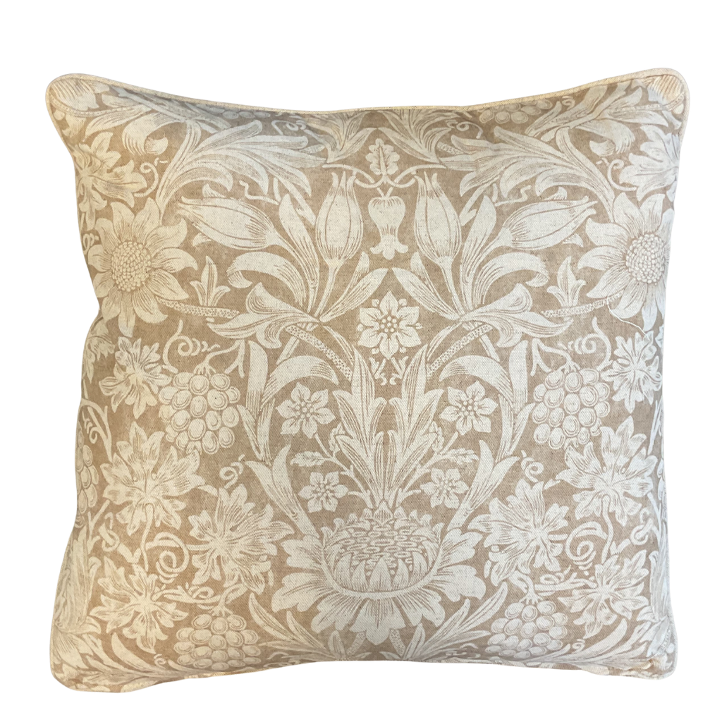 Beige Grapes Feather Scatter Cushion BGFSC Medicare Textiles Mulligans of Ballaghaderreen
