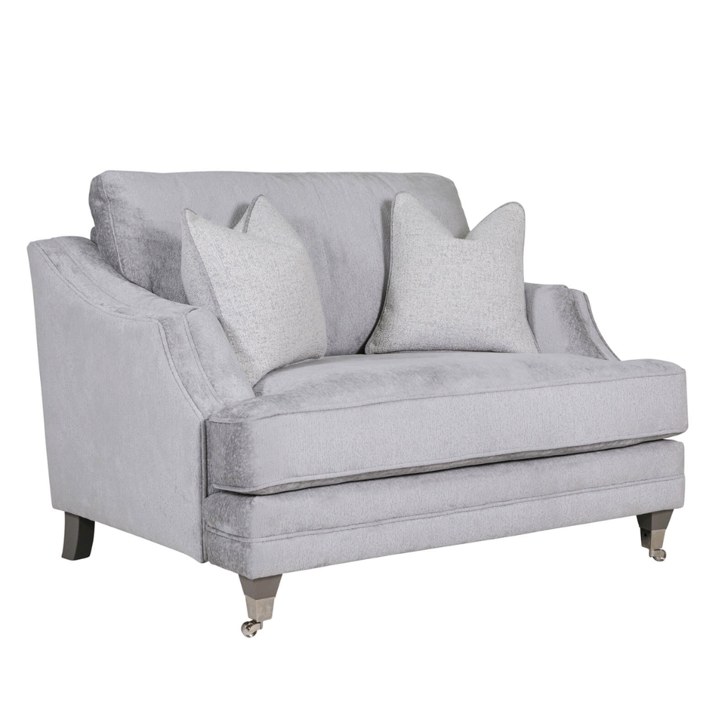 Belvedere Snuggle Fixed Back - Silver Bvd-395-SL Vida Living Mulligans of Ballaghaderreen
