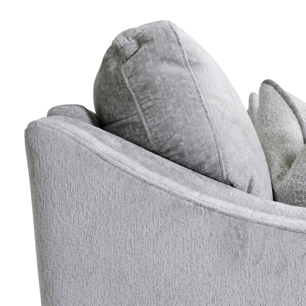 Belvedere Snuggle Fixed Back - Silver Bvd-395-SL Vida Living Mulligans of Ballaghaderreen