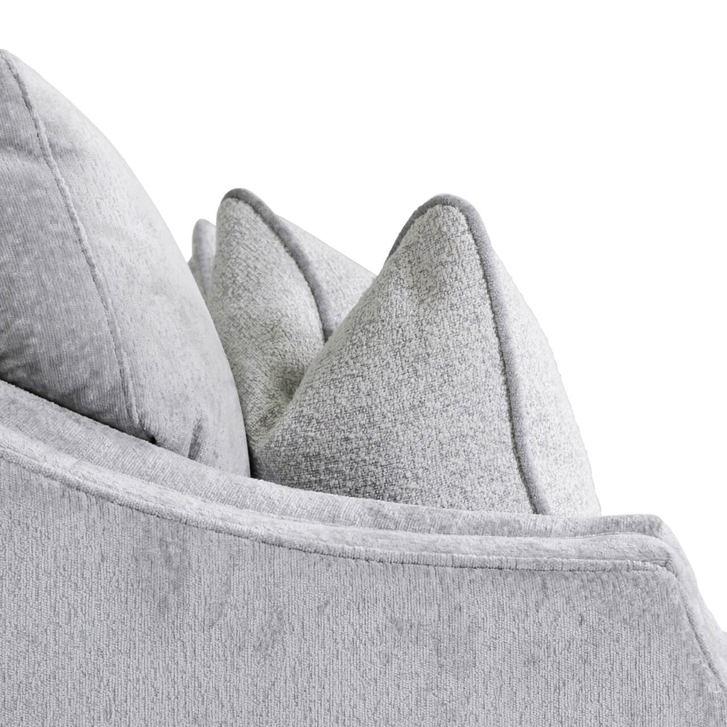 Belvedere Snuggle Fixed Back - Silver Bvd-395-SL Vida Living Mulligans of Ballaghaderreen