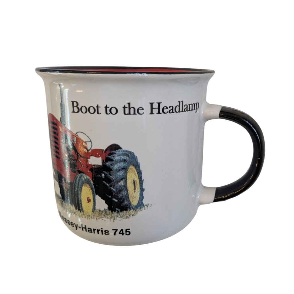 Boot to the Headlamp Tractor Mug BTTHM Shannonbridge Mulligans of Ballaghaderreen