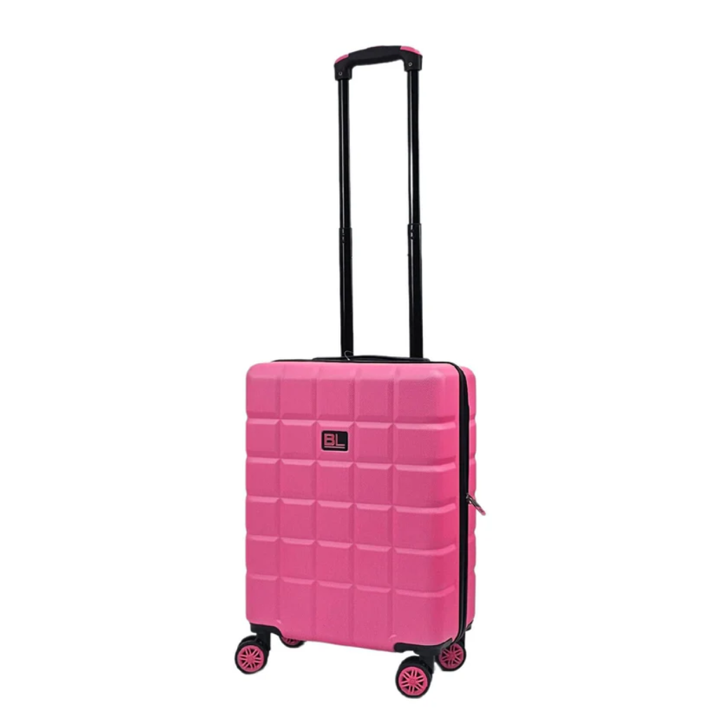 BordLite Hardshell Cabin Case - Pink JB2063 - Hot Pink W Brown Mulligans of Ballaghaderreen 