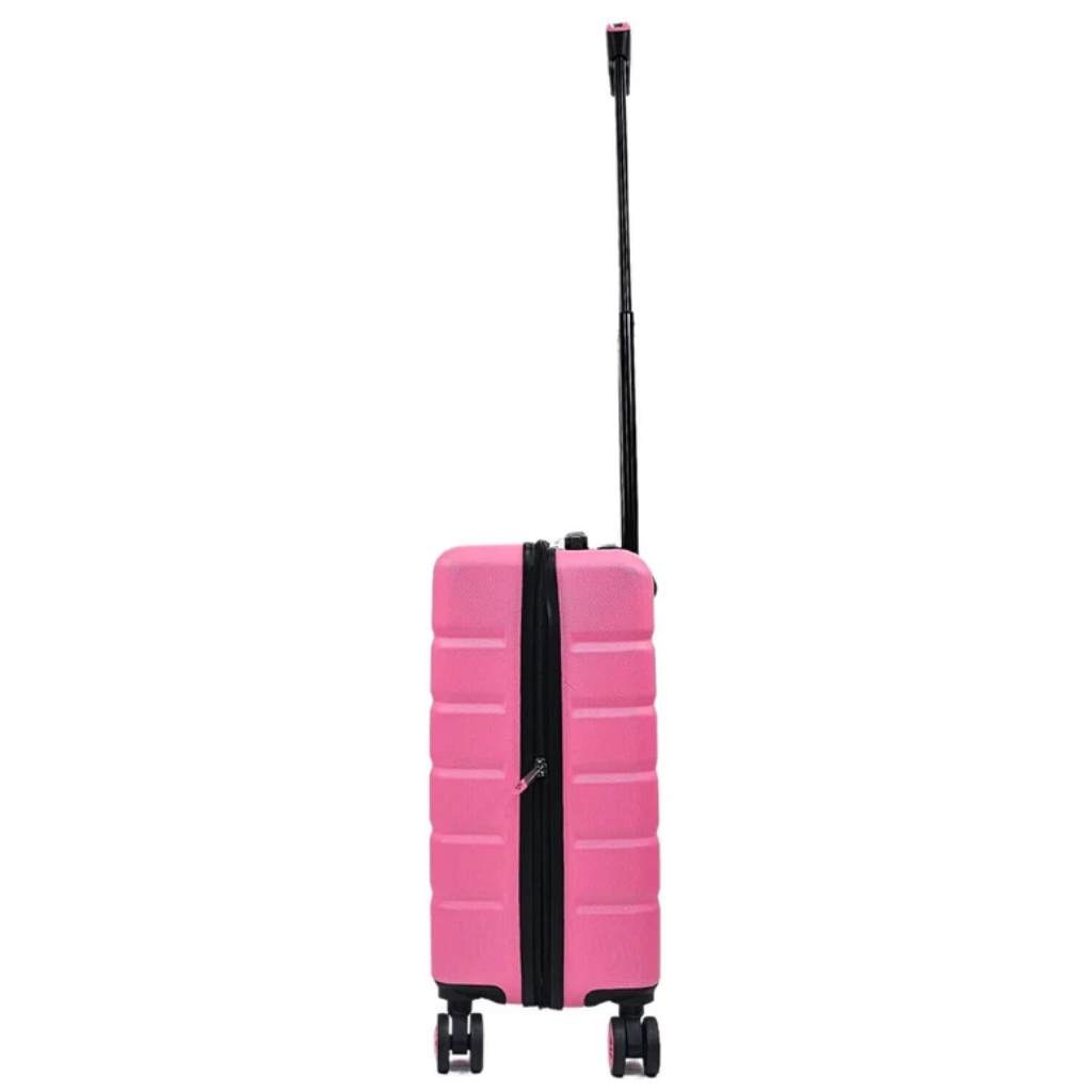 BordLite Hardshell Cabin Case - Pink JB2063 - Hot Pink W Brown Mulligans of Ballaghaderreen 
