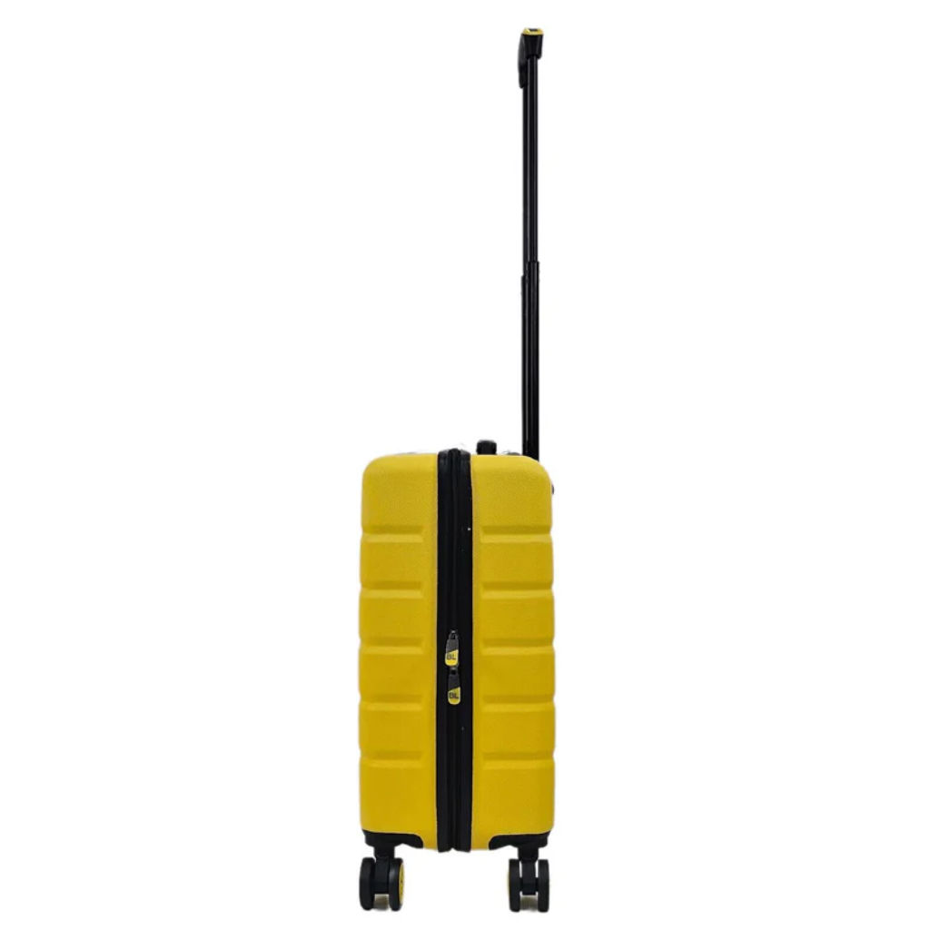 BordLite Hardshell Cabin Case - Yellow JB2063 - Yellow W Brown Mulligans of Ballaghaderreen 