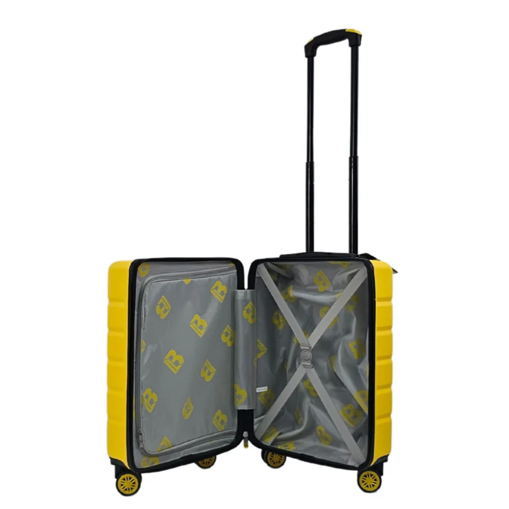 BordLite Hardshell Cabin Case - Yellow JB2063 - Yellow W Brown Mulligans of Ballaghaderreen 