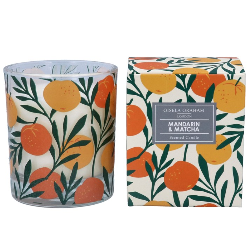 Boxed Scented Candle - Satsuma 51808 Gisela Graham Mulligans of Ballaghaderreen