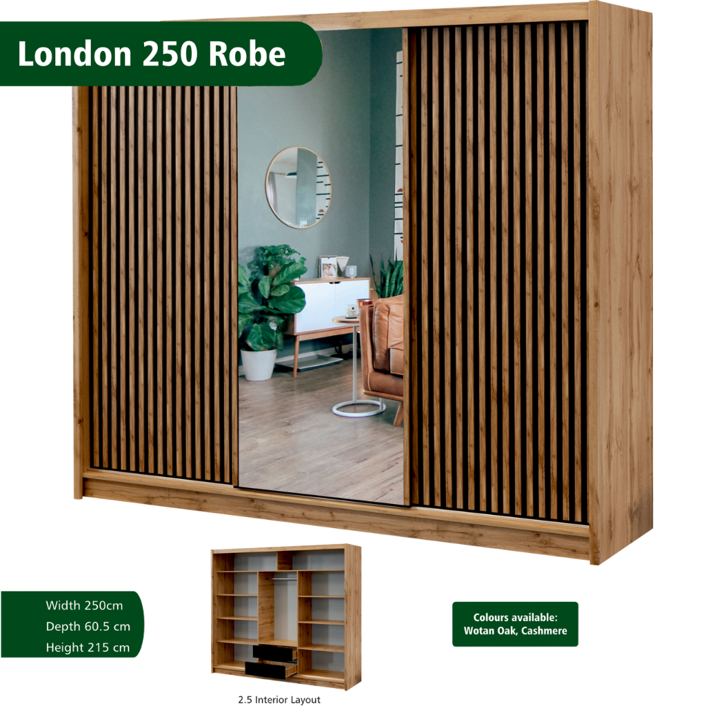 London Wardrobe Brennans Furniture Mulligans of Ballaghaderreen