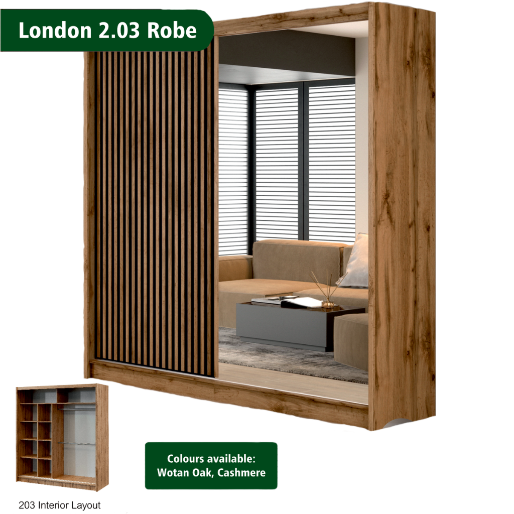 London Wardrobe Brennans Furniture Mulligans of Ballaghaderreen