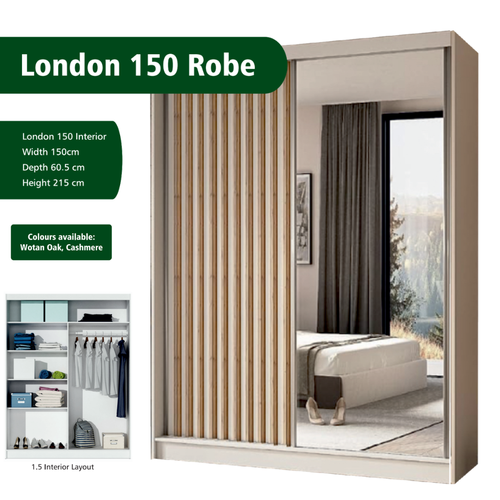 London Wardrobe Brennans Furniture Mulligans of Ballaghaderreen