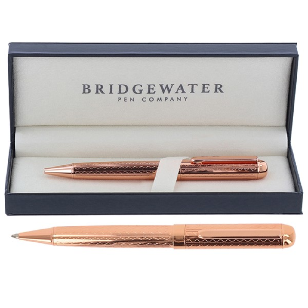 Bridgewater Warwick Rose Gold Ball Pen 337412 Joe Davies Mulligans of Ballaghaderreen
