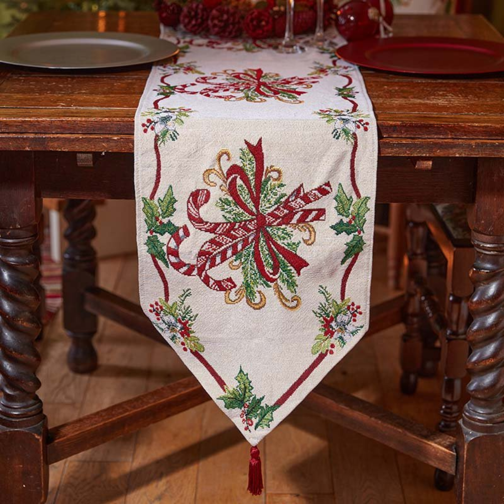 Candy Canes Table Runner - 180cm 2525216 Smart Garden Mulligans of Ballaghaderreen