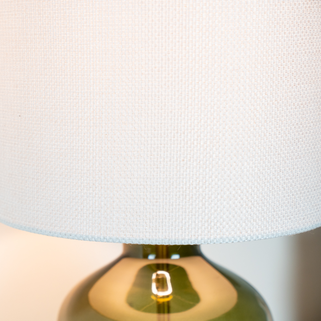 Carissa Glass Table Lamp Dark Green TL7401 Tara Home Mulligans of Ballaghaderreen