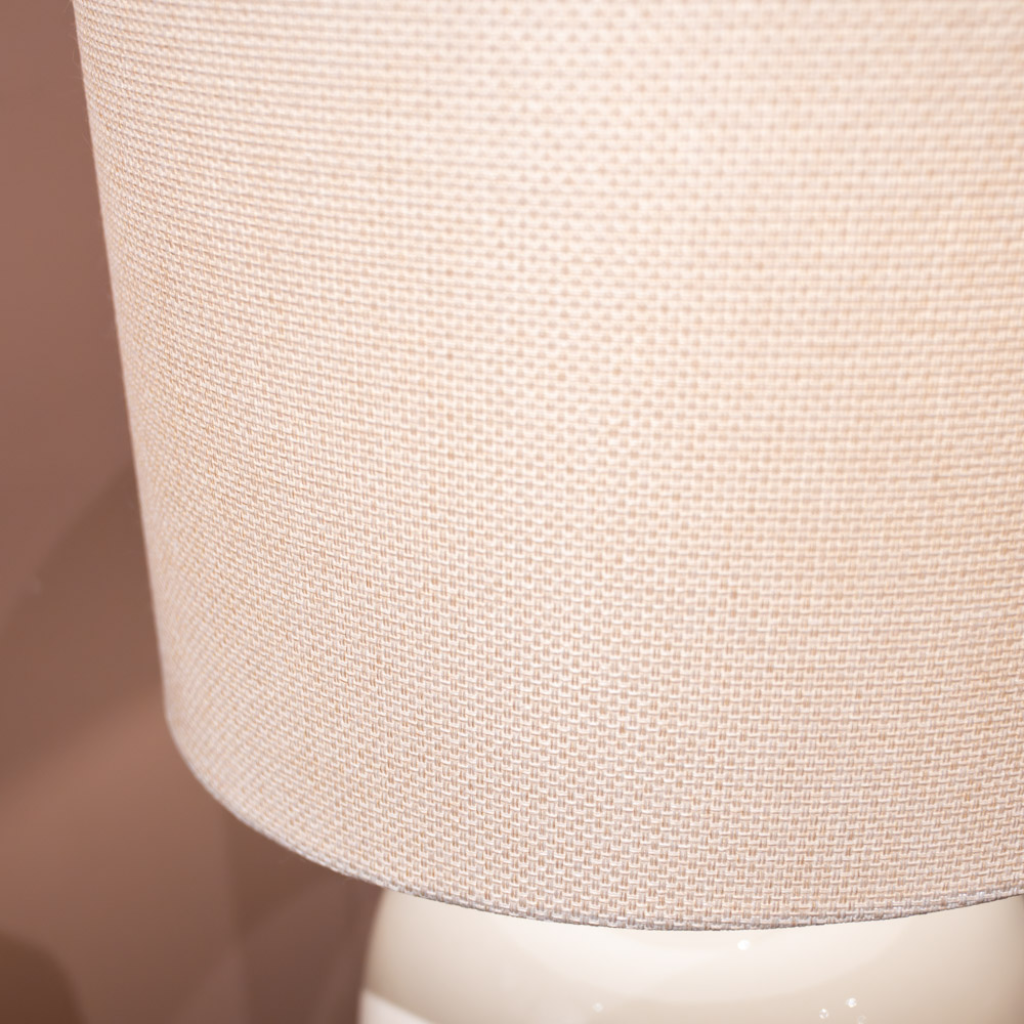 Cassidy Ceramic Table Lamp Ivory TL7409 Tara Home Mulligans of Ballaghaderreen