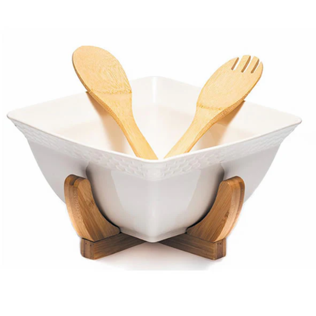 Ceramic 3 Piece Salad Set 30275 Newgrange Living Mulligans of Ballaghaderreen