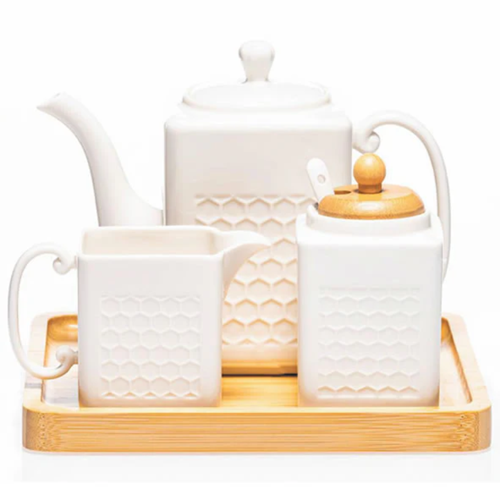 Ceramic 3 Piece Tea Set 30270 Newgrange Living Mulligans of Ballaghaderreen