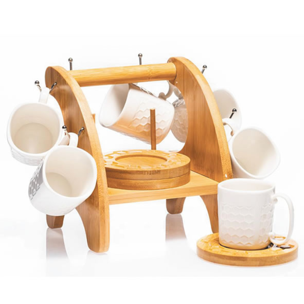 Ceramic 6 Piece Espresso Set 30274 Newgrange Living Mulligans of Ballaghaderreen