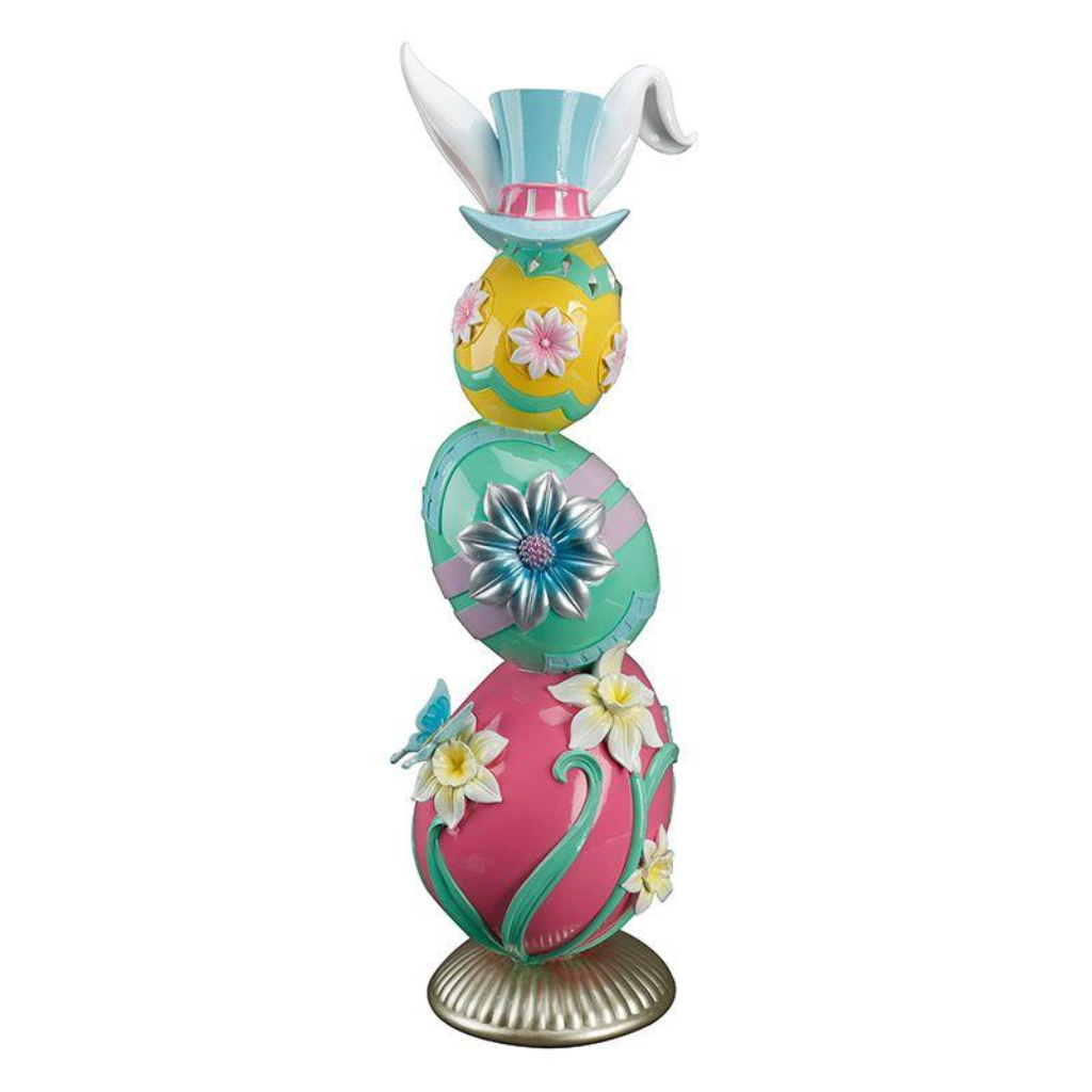 Ceramic Egg Display with Hat Y22.S45461 Harold Elmes Mulligans of Ballaghaderreen