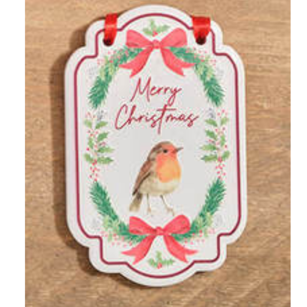 Ceramic Robin-Shaped Pendant With 3DRelief Decor 7RX162 Richard Lang Mulligans of Ballaghaderreen