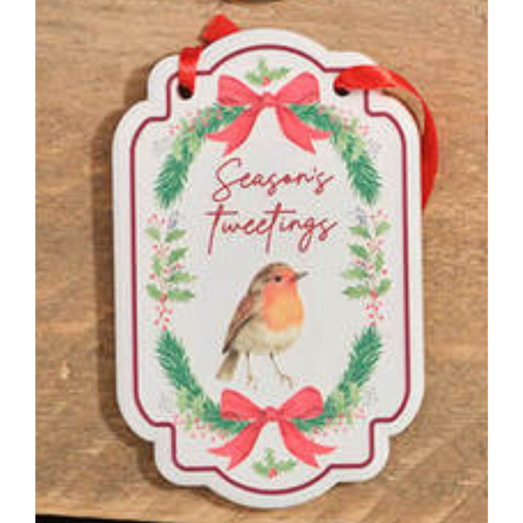 Ceramic Robin-Shaped Pendant With 3DRelief Decor 7RX162 Richard Lang Mulligans of Ballaghaderreen