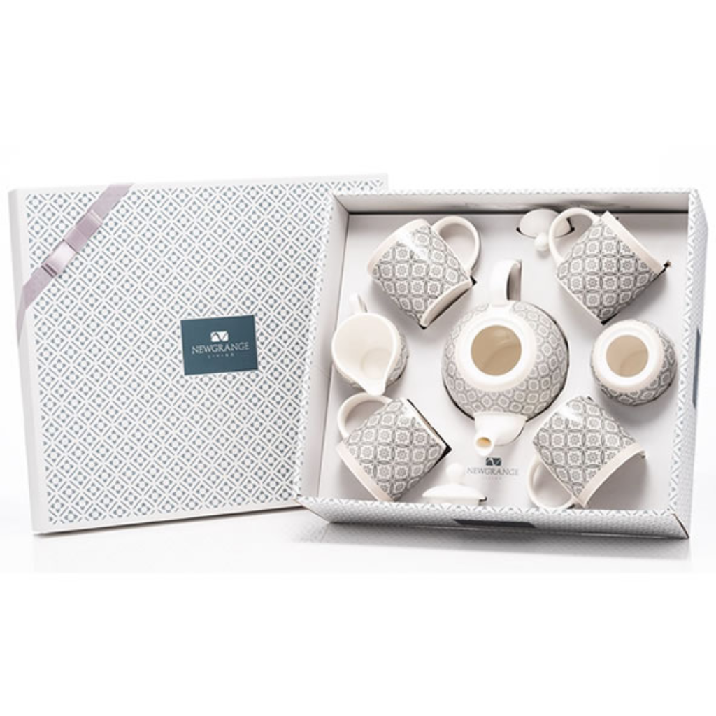 Charlotte 7 Piece Bone China Tea Set 30283 Newgrange Living Kirkwood Mulligans of Ballaghaderreen 
