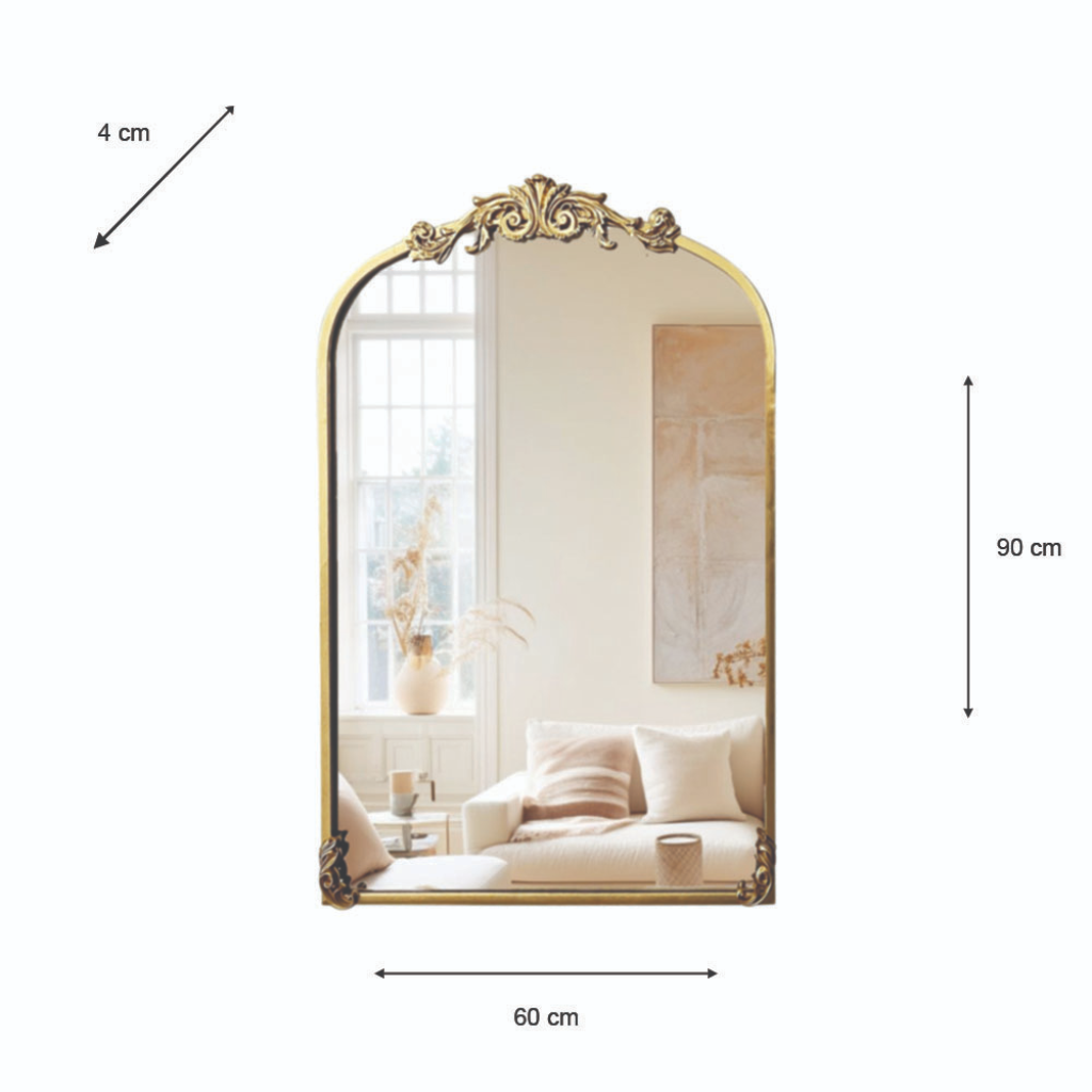 Charlotte Mirror 90cm Gold TL6978 Tara Home Mulligans of Ballaghaderreen