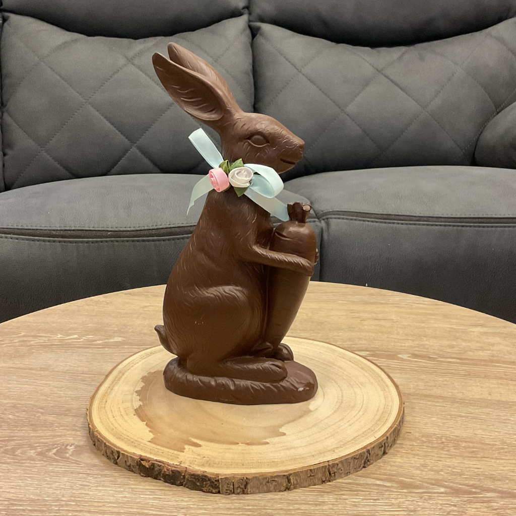 Chocolate Rabbit With Carrot Y22.S44592 Harold Elmes Mulligans of Ballaghaderreen