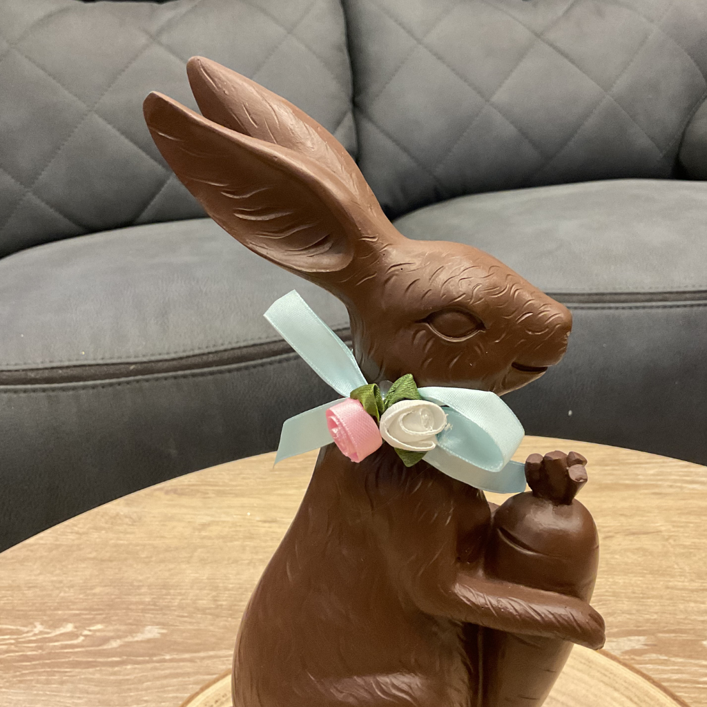 Chocolate Rabbit With Carrot Y22.S44592 Harold Elmes Mulligans of Ballaghaderreen