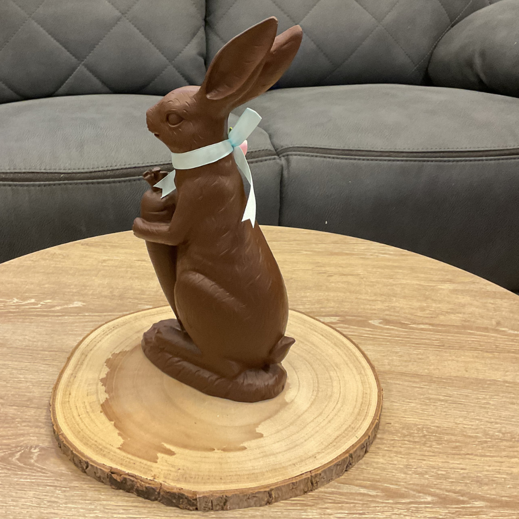 Chocolate Rabbit With Carrot Y22.S44592 Harold Elmes Mulligans of Ballaghaderreen