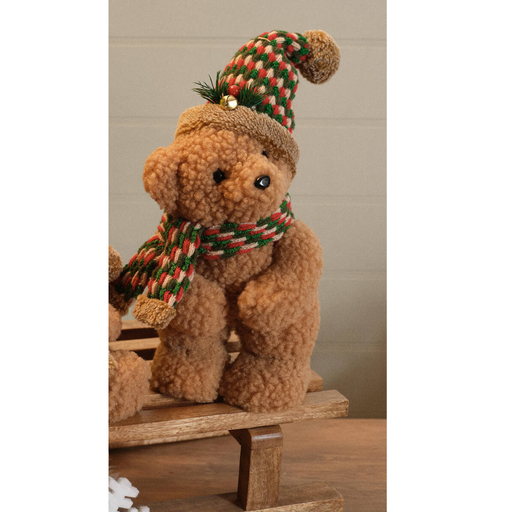 Christmas Bear With Hat 4MX542 Richard Langs Mulligans of Ballaghaderreen