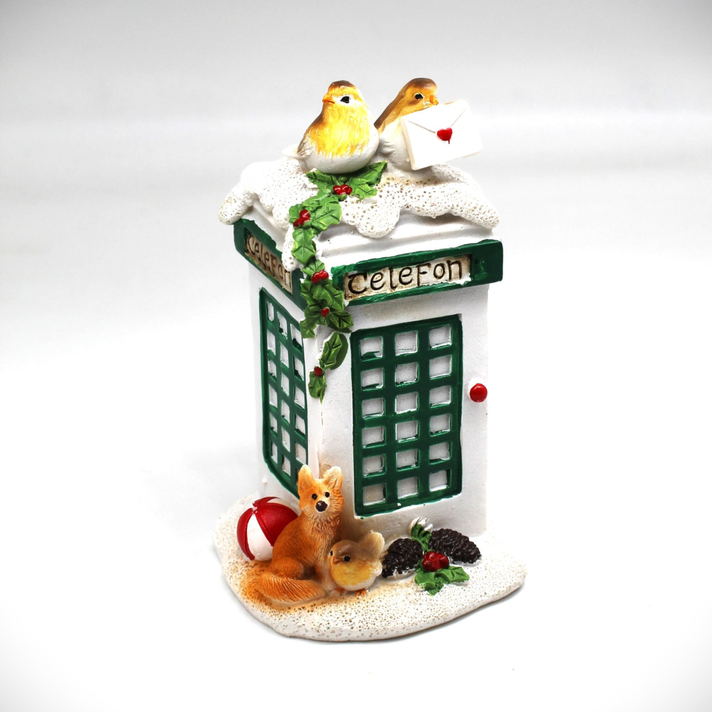 Christmas Irish Phone Box 60639 Verano Mulligans of Ballaghaderreen