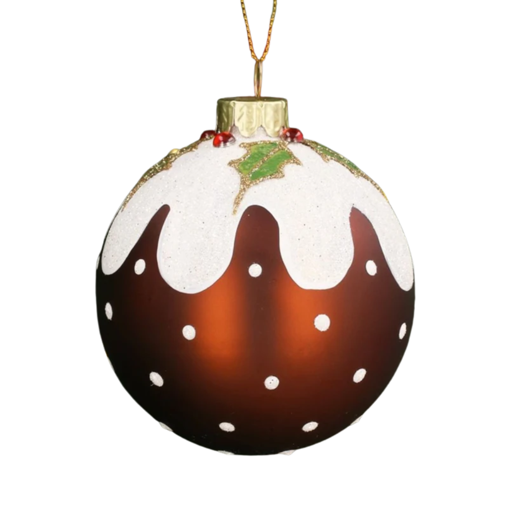 Christmas Pudding Ball 3860 Gisela Graham Mulligans of Ballaghaderreen