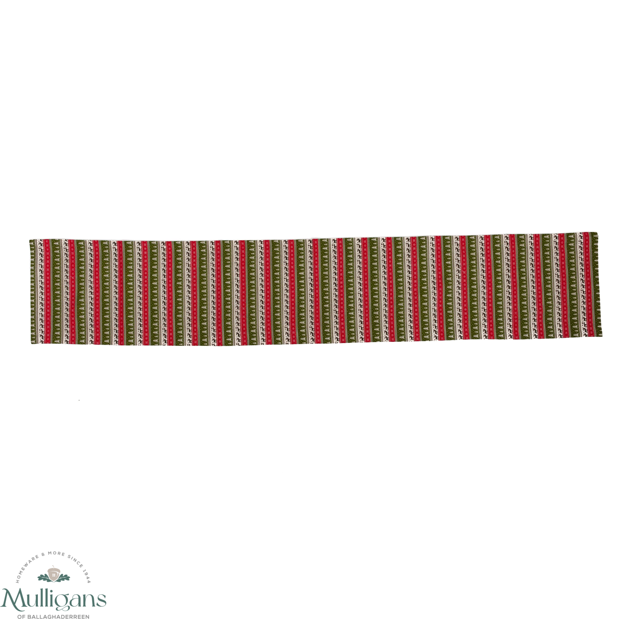 Christmas Table Runner Winter Forrest Red Green 85752868 Ferver and Hue Mulligans of Ballaghaderreen 