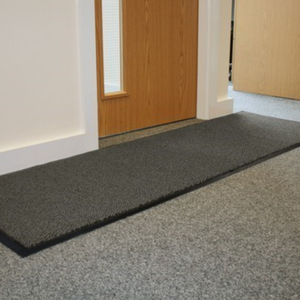 Commordore Grey/Black Runner 60x150cm 01-956 JVL Mulligans of Ballaghaderreen