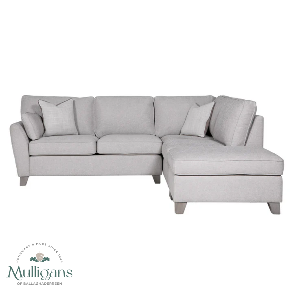 Cooper Light Grey Corner Sofa RHF CTL-332-LG Mulligans of Ballaghaderreen