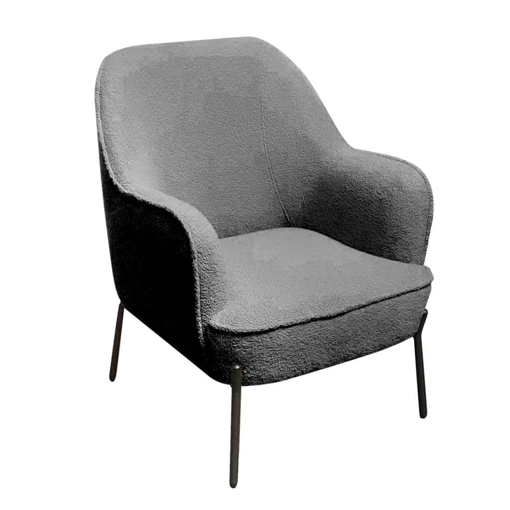 Corina Armchair Boucle Grey TL6085 Tara Lane Mulligans of Ballaghaderreen