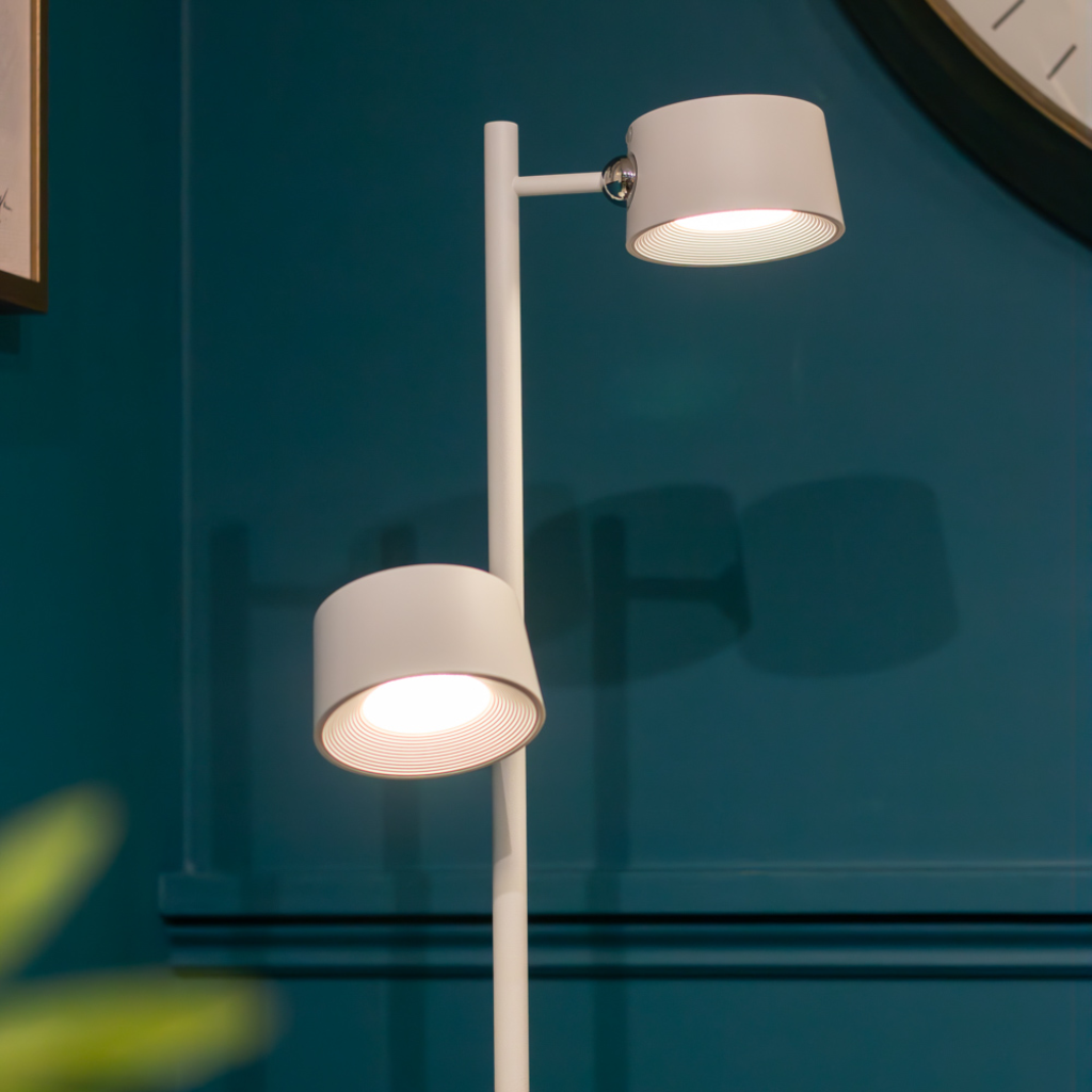 Cosmo USB Rechargeable Floor Lamp White TL7050 Tara Home Mulligans of Ballaghaderreen 