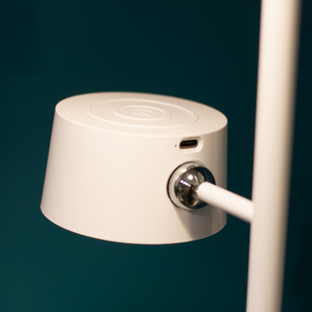 Cosmo USB Rechargeable Floor Lamp White TL7050 Tara Home Mulligans of Ballaghaderreen 