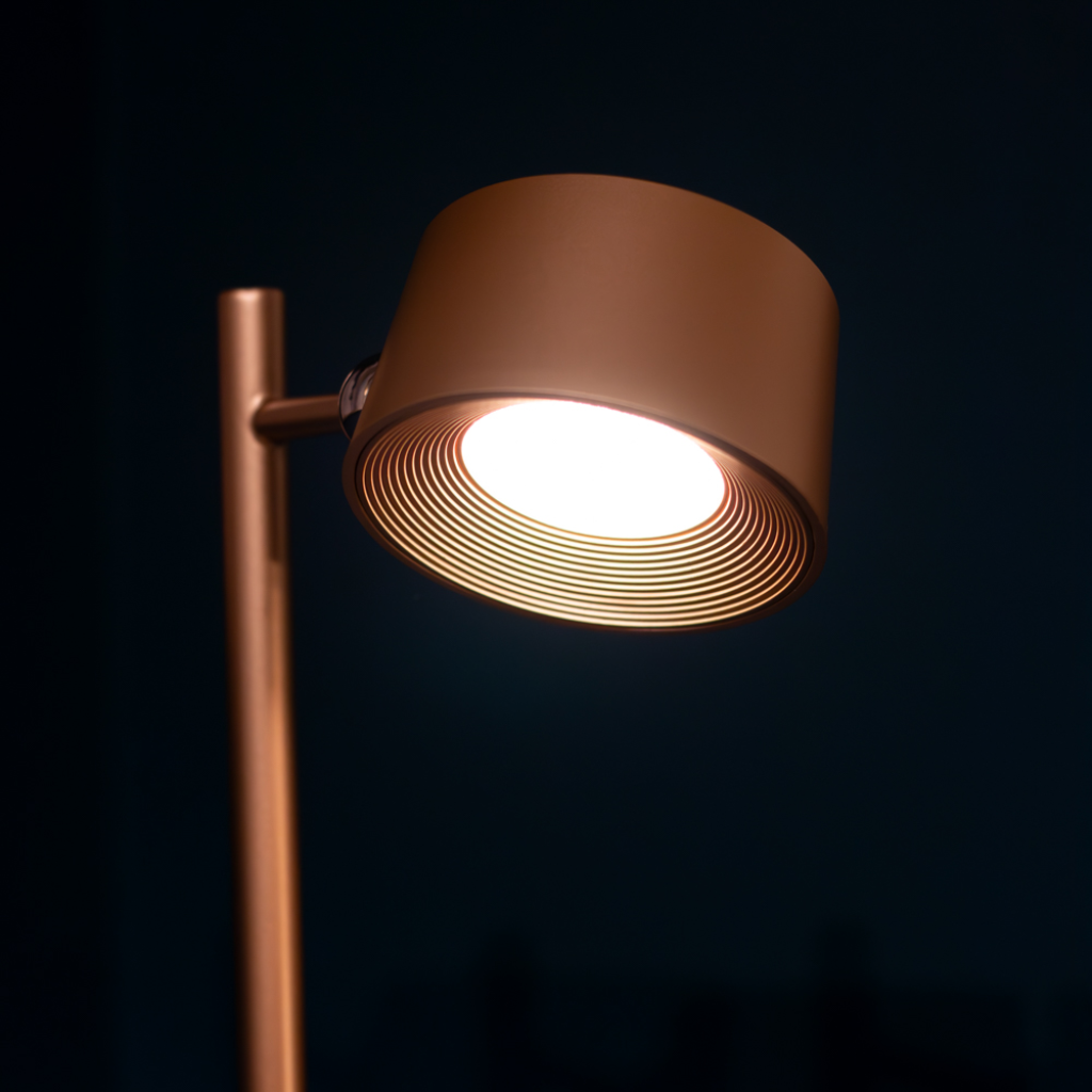 Cosmo Usb Rechargeable Floor Lamp Champagne Gold TL7049 Tara Lane Mulligans of Ballaghaderreen