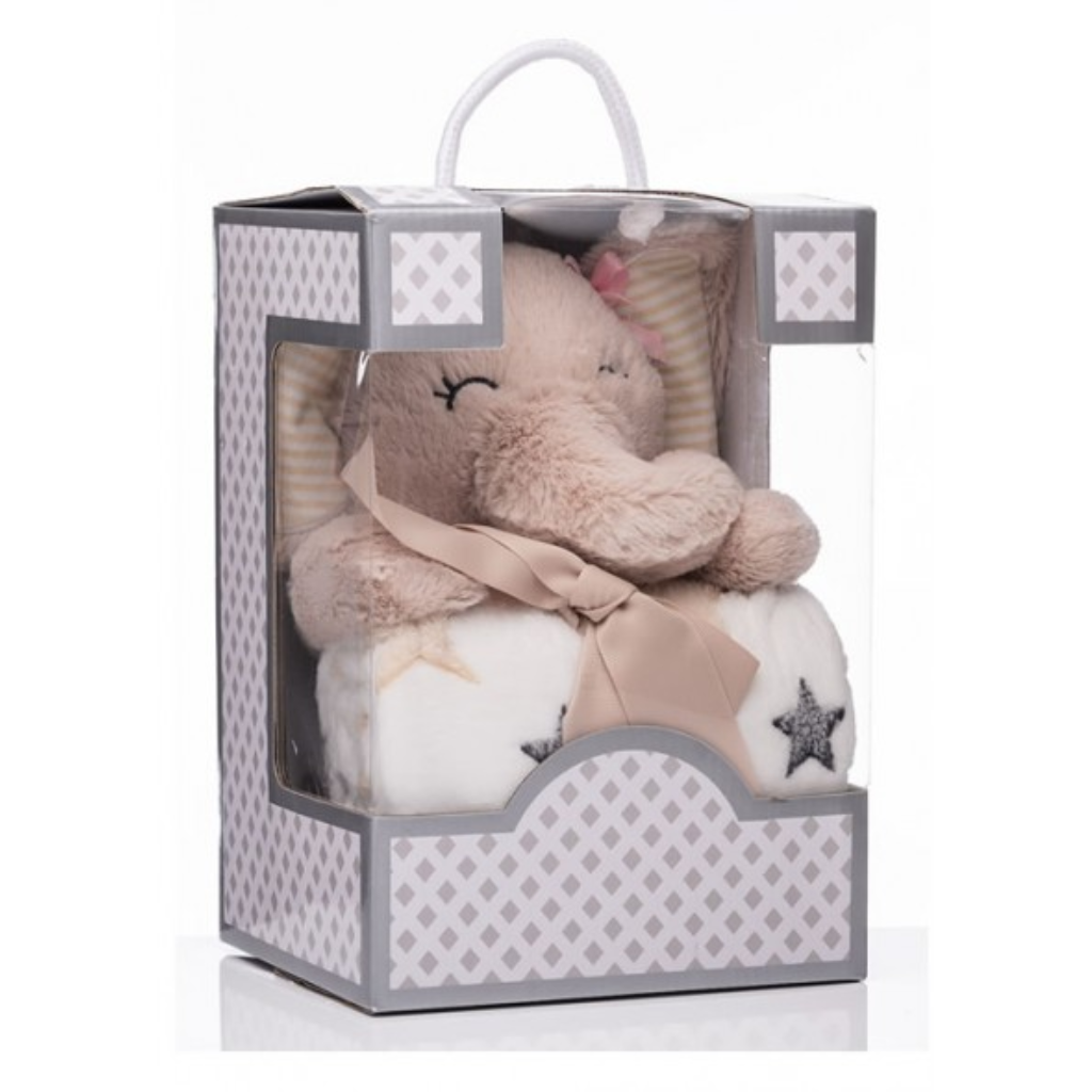 Cuddles Elephant with Blanket Set CB8 Kirkwood Mulligans of Ballaghaderreen