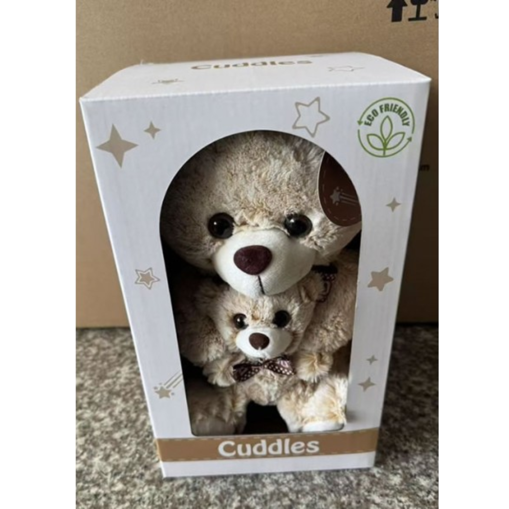 Cuddles Mama & Baby Brown Bear Beige 30cm CB3 Kirkwood Mulligans of Ballaghaderreen 