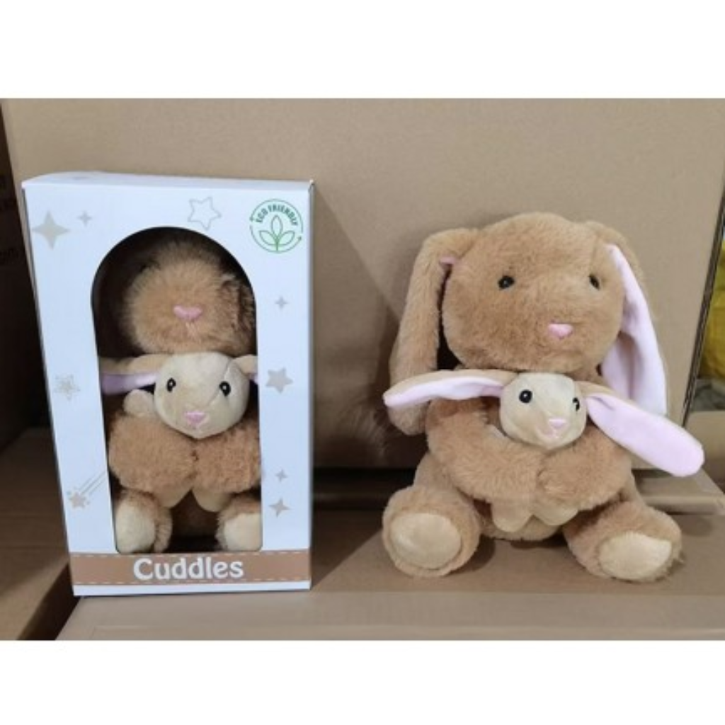Cuddles Mama & Baby Brown Bunny 23cm CB2 Kirkwood Mulligans of Ballaghaderreen 
