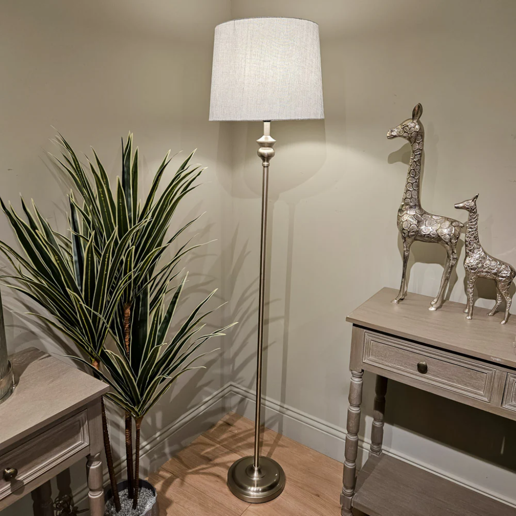 Dani Floor Lamp Silver 160cm TL6561 Tara Lane Mulligans of Ballaghaderreen